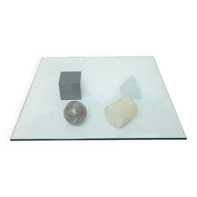 Table basse ''Metafora'', Lella et Massimo Vignelli, 1979