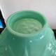 Paire de vases art deco en opaline vert celadon