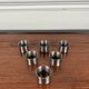 Set de 6 rond de serviette en inox