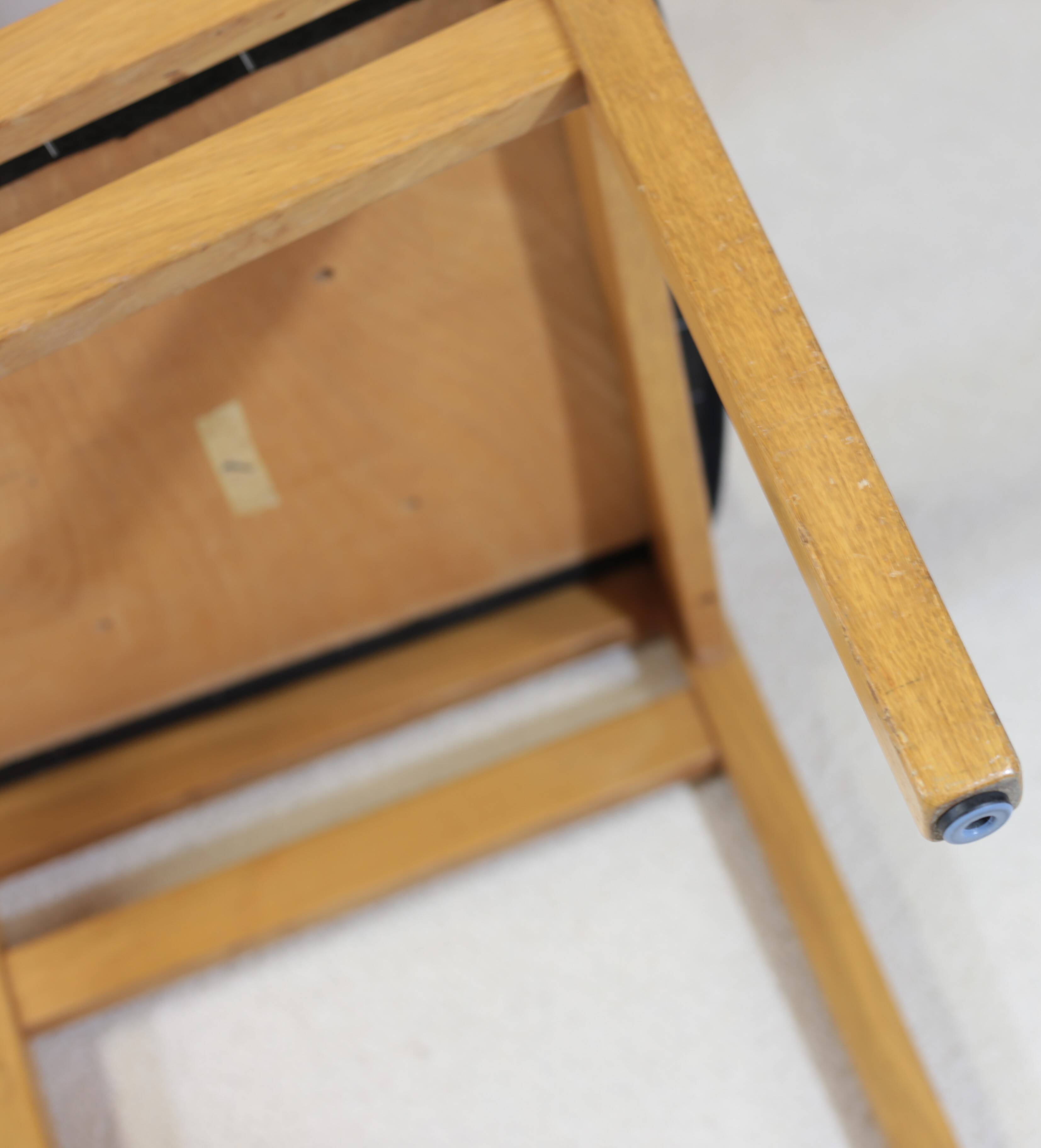 Fauteuil danois en chêne