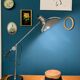 Lampe chromée Aluminor 1970