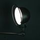 Jieldé lamp with 4 arms, clear matte varnish, vintage industrial.