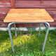 Vintage high school table