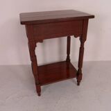 Art Nouveau mahogany sidetable