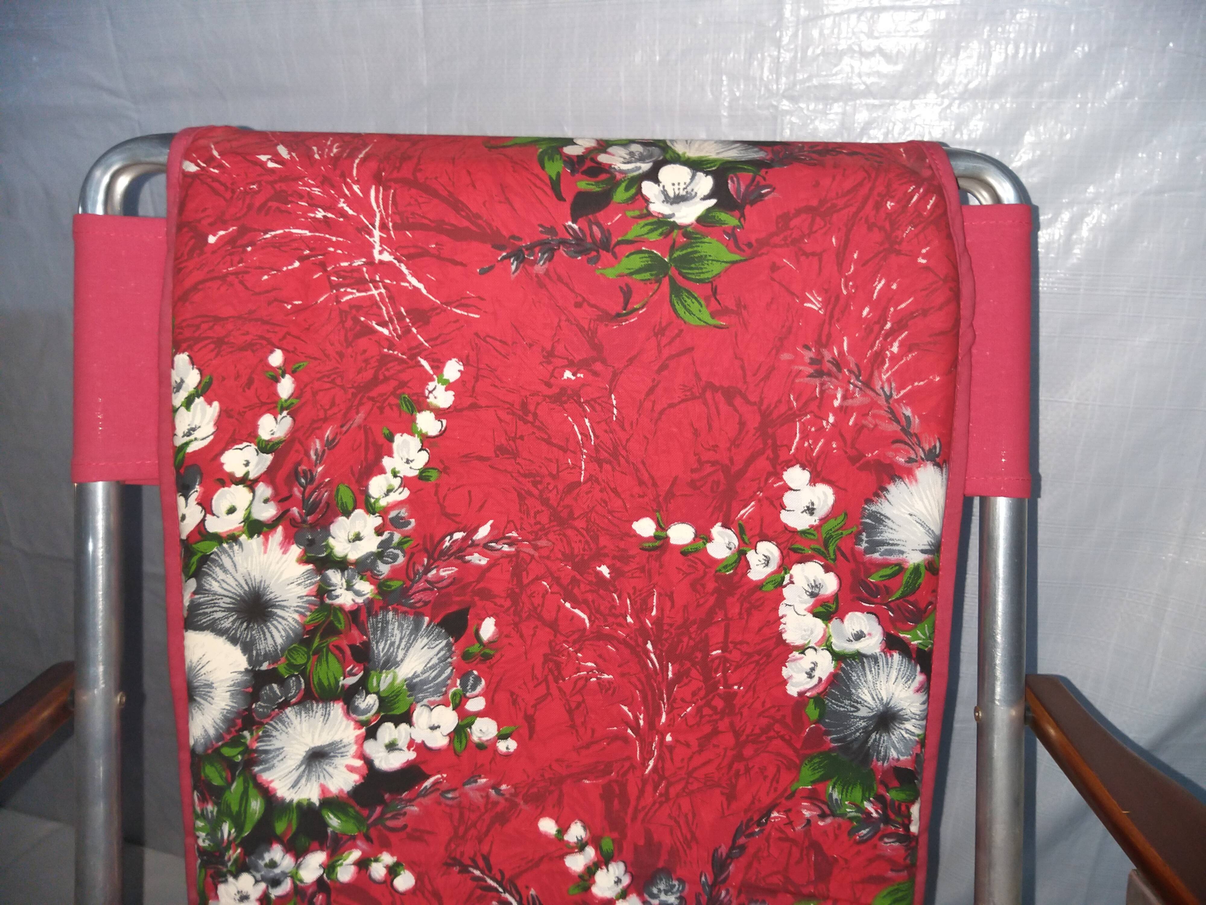 2 armchairs vintage camping