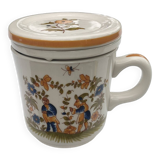 Infusion cup, Berger herbal tea maker, Moustiers decor