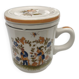 Infusion cup, Berger herbal tea maker, Moustiers decor