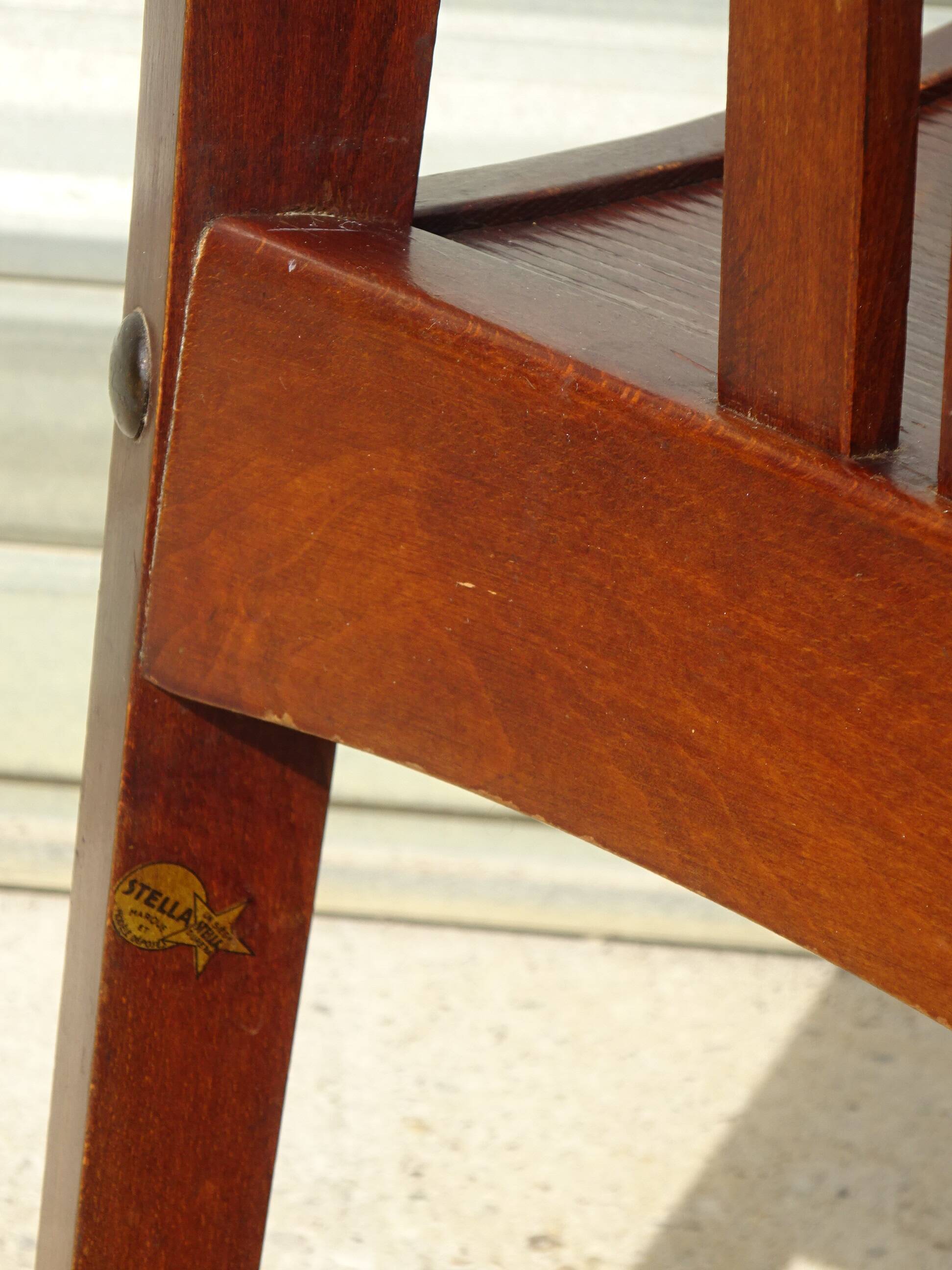 Vintage Stella bistro chairs, 1930s, set of 6