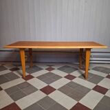 Light teak coffee table (Coffee table)