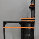 Ceremonial showcase in blackened pearwood, Napoleon III period - 1850