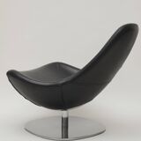 Egg / Tirup leather chair by Carl Öjerstam for Ikea vintage 2007