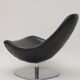 Egg / Tirup leather chair by Carl Öjerstam for Ikea vintage 2007