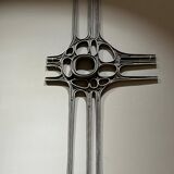 Brutalist wall sculpture from the 1970s