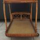 1950s bar chariot - ceramic tray from saint amand
