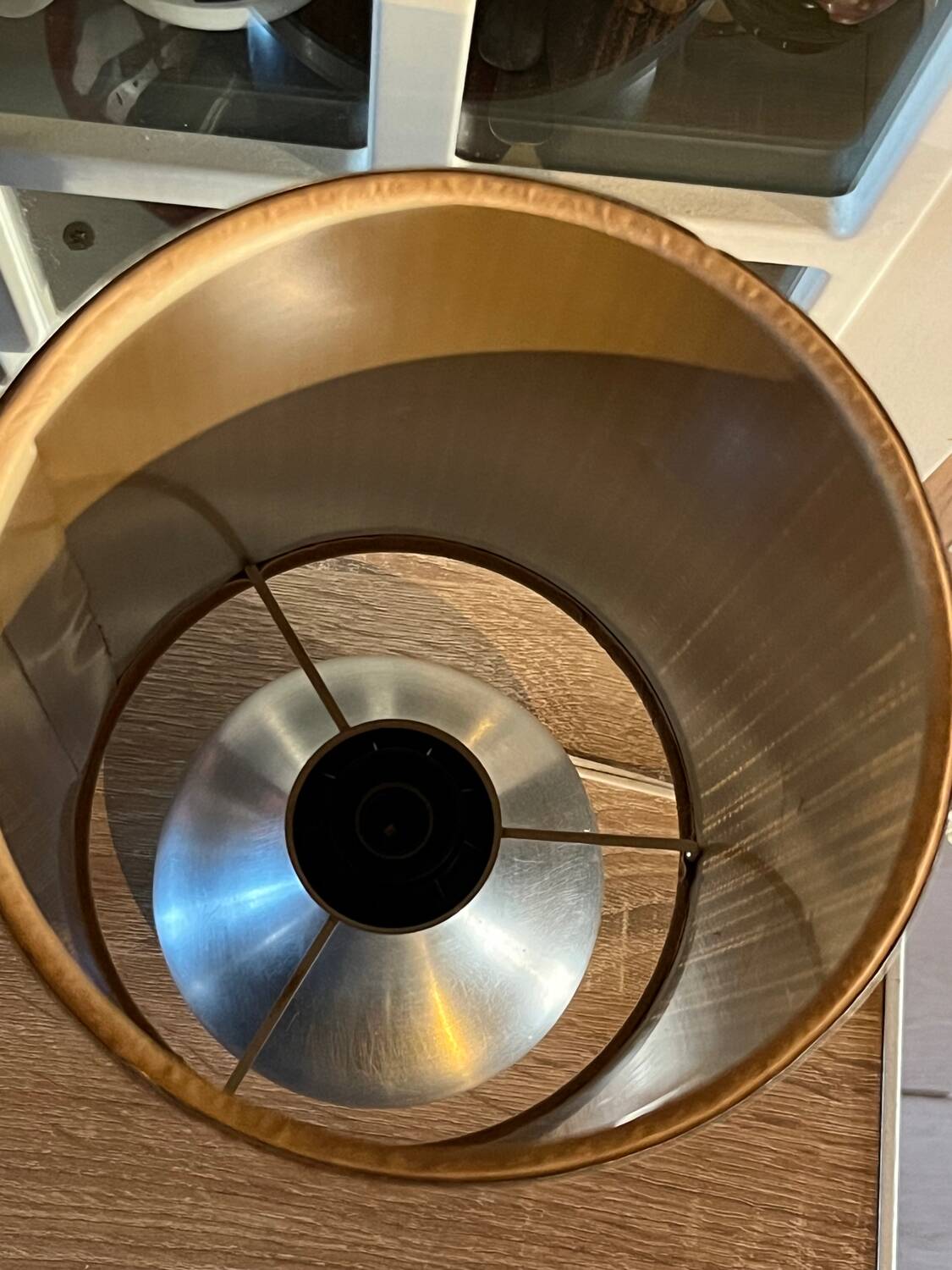 Tulip foot lamp from the 60s/70s