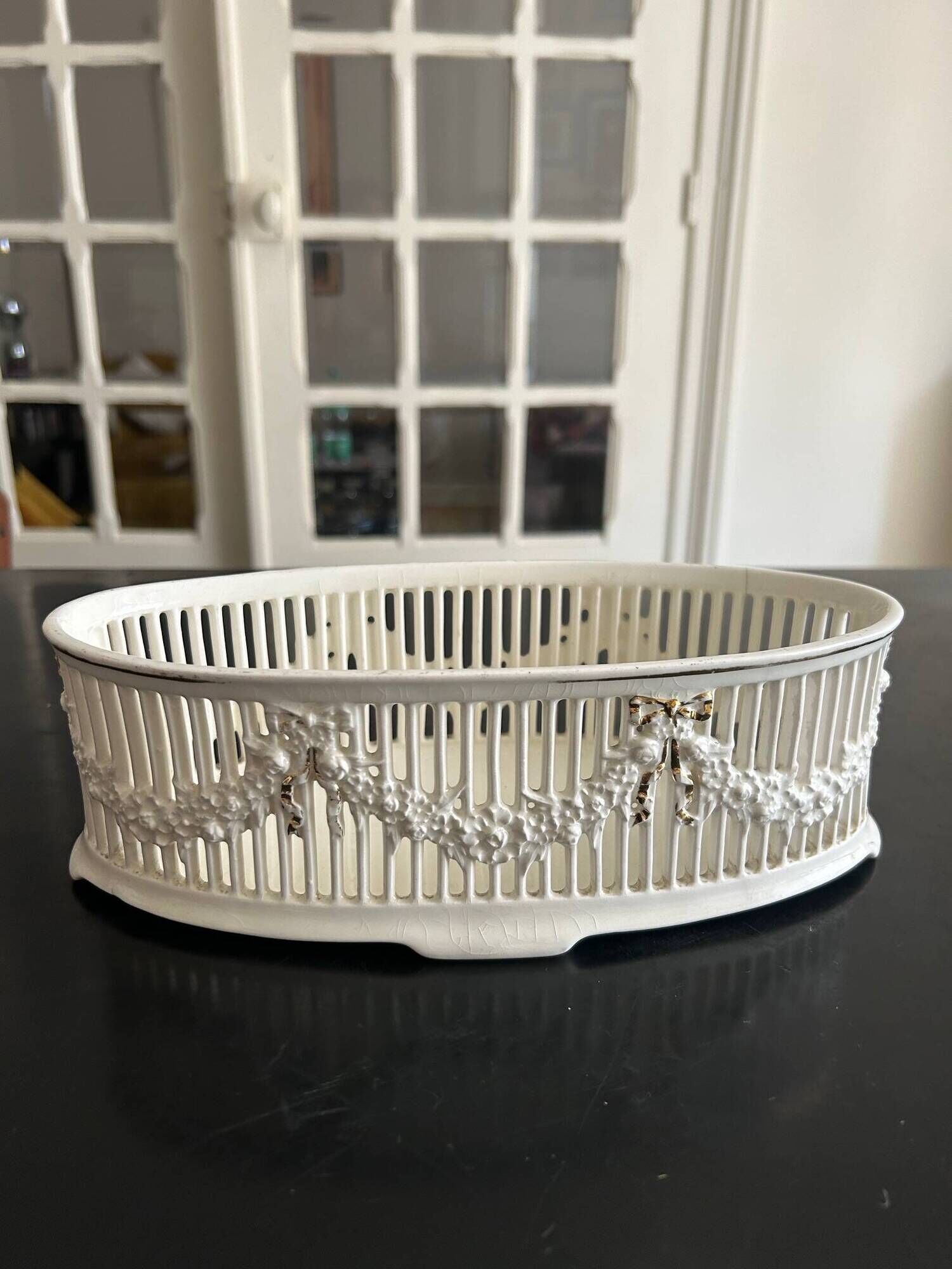 Max Roesler planter, Rodach porcelain