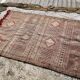 Tapis kilim rouge 260x135cm