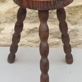 Vintage solid wood tripod tripod