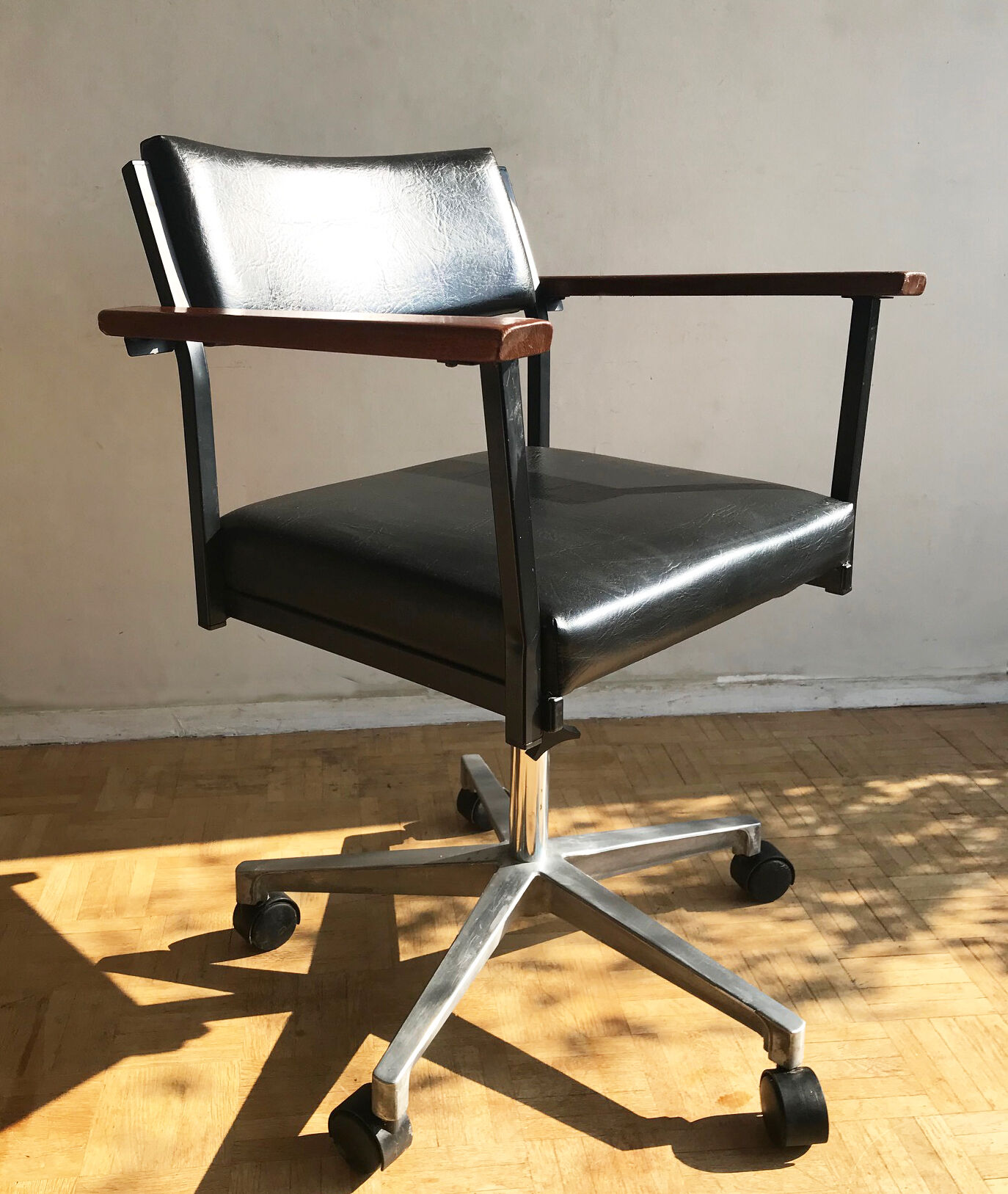Office chair on wheels
