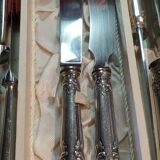 Housewife 64 pieces stainless steel and silver metal nogent