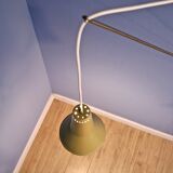 Dutch counterbalance arc wall lamp by Willem Hagoort for Hagoort Lighting, 1950s