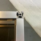 Bureau en Aluminium et Verre