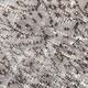 Gray & black floral turkish vintage rug