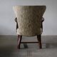 Vintage Danish Art Deco Pair of Armchairs in Solid Oak - 1940s