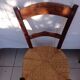 Rustic straw chairs