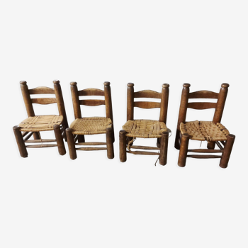 Set of 4 vintage chairs