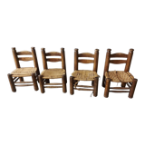 Set de 4 chaises vintages