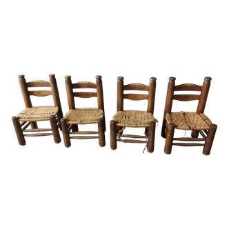 Set of 4 vintage chairs