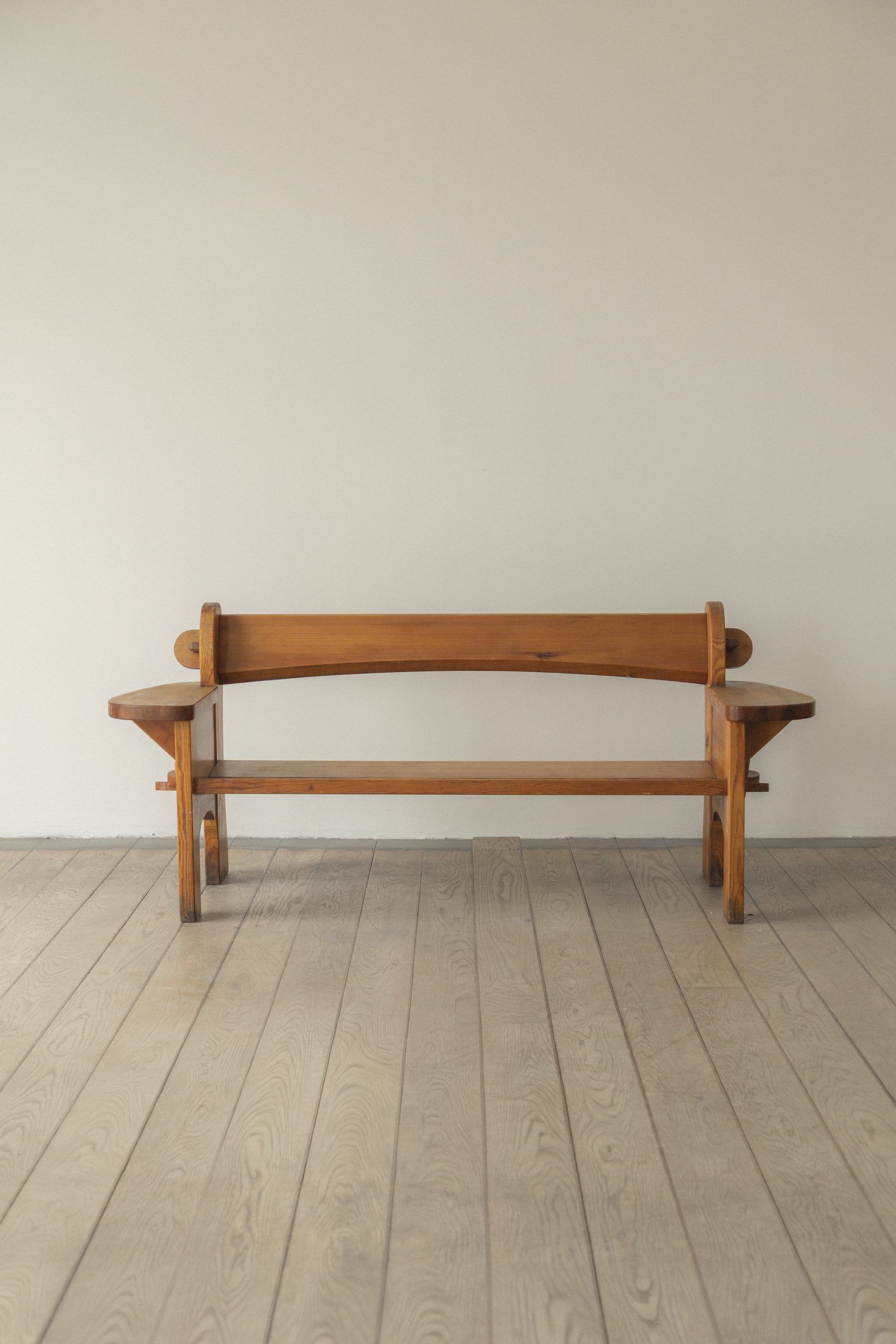 David Rosén, solid pine, bench