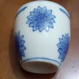 Set of 5 original earthenware tea cups
