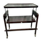 Rolling service with removable tray