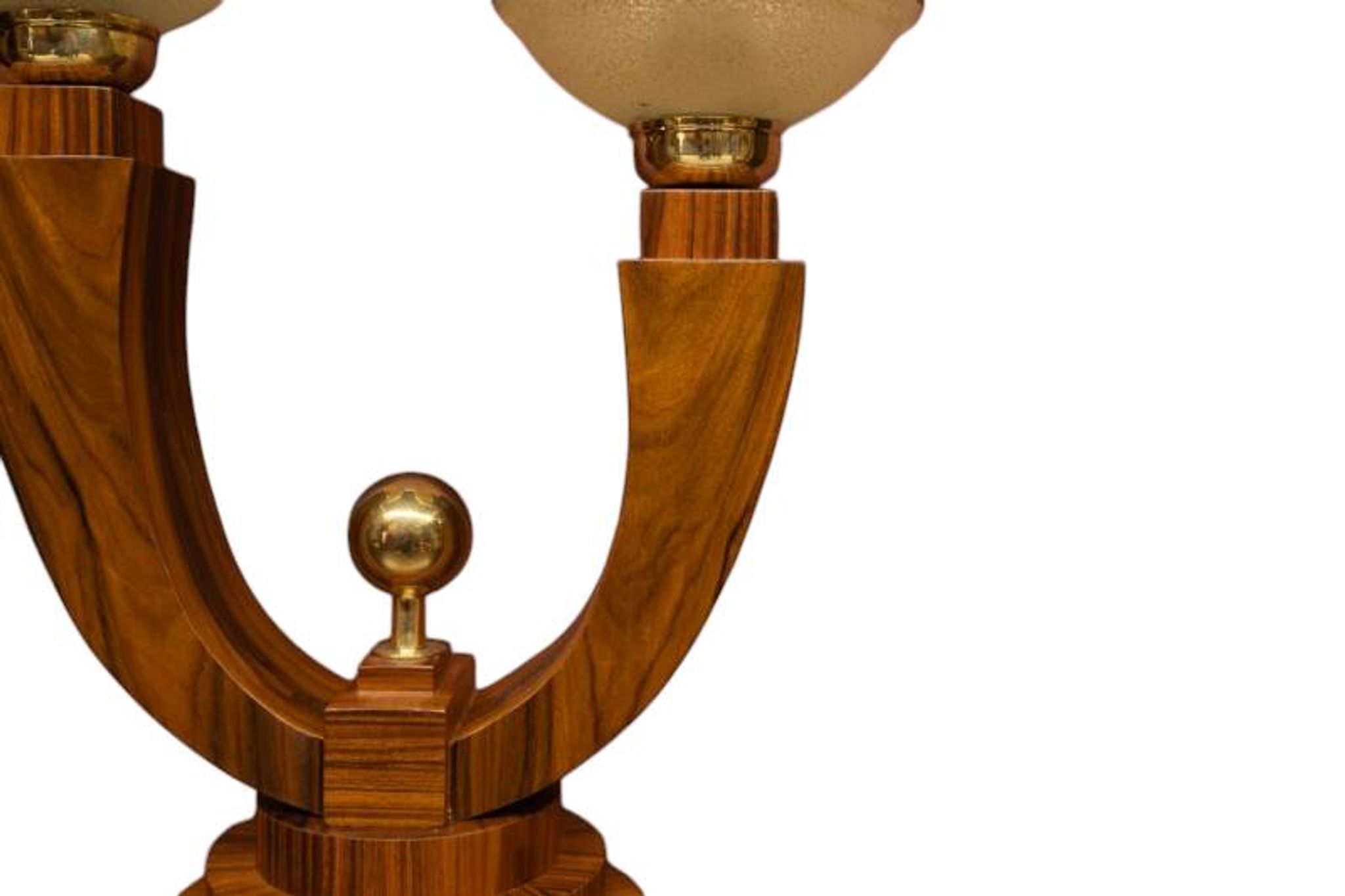 Unique table lamps from the mid-20th century, after renovation.