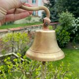 Vintage Solid Brass Wall Bell