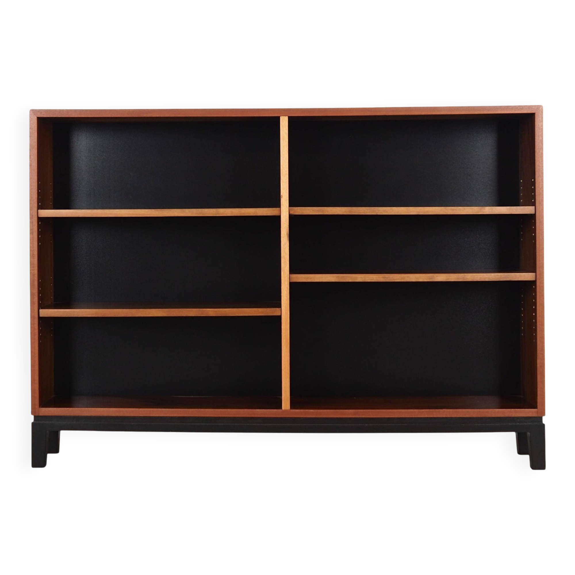 Walnut bookcase, Danish design, 1970s, production: Denmark