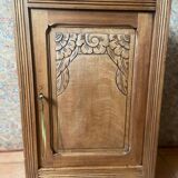Antique Art Deco walnut sideboard