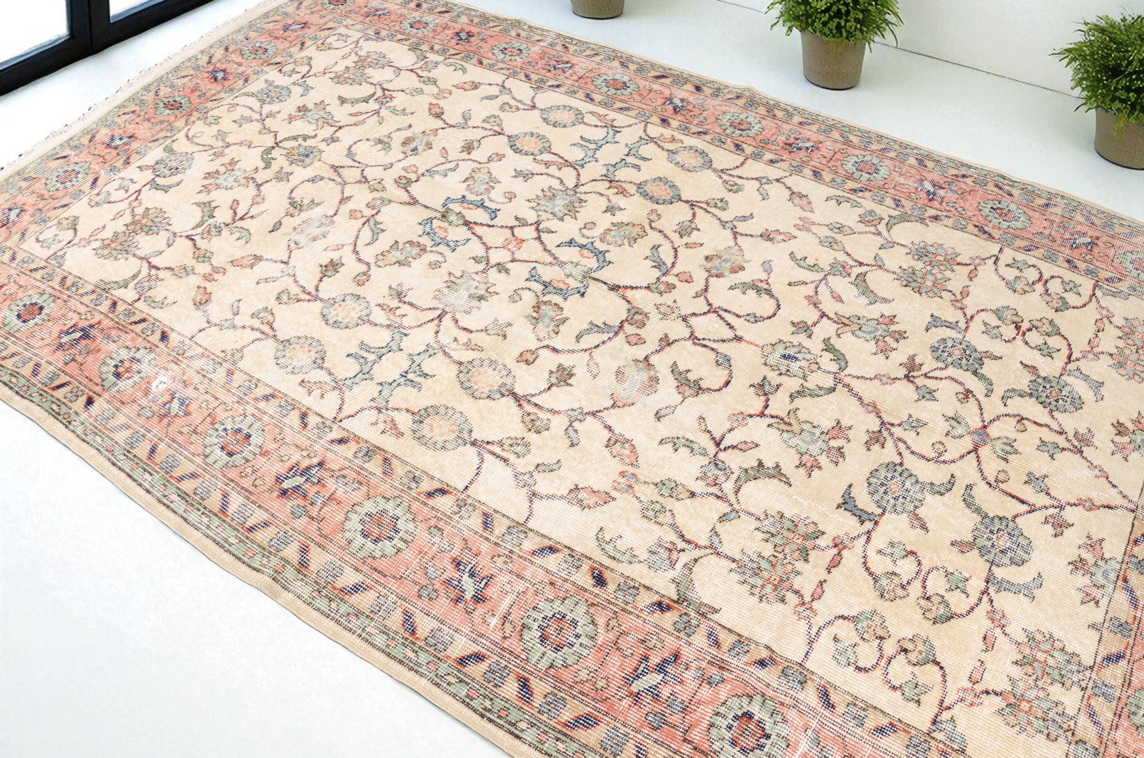 Tapis vintage kurde anatolien skuv1018
