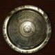Old brass tray