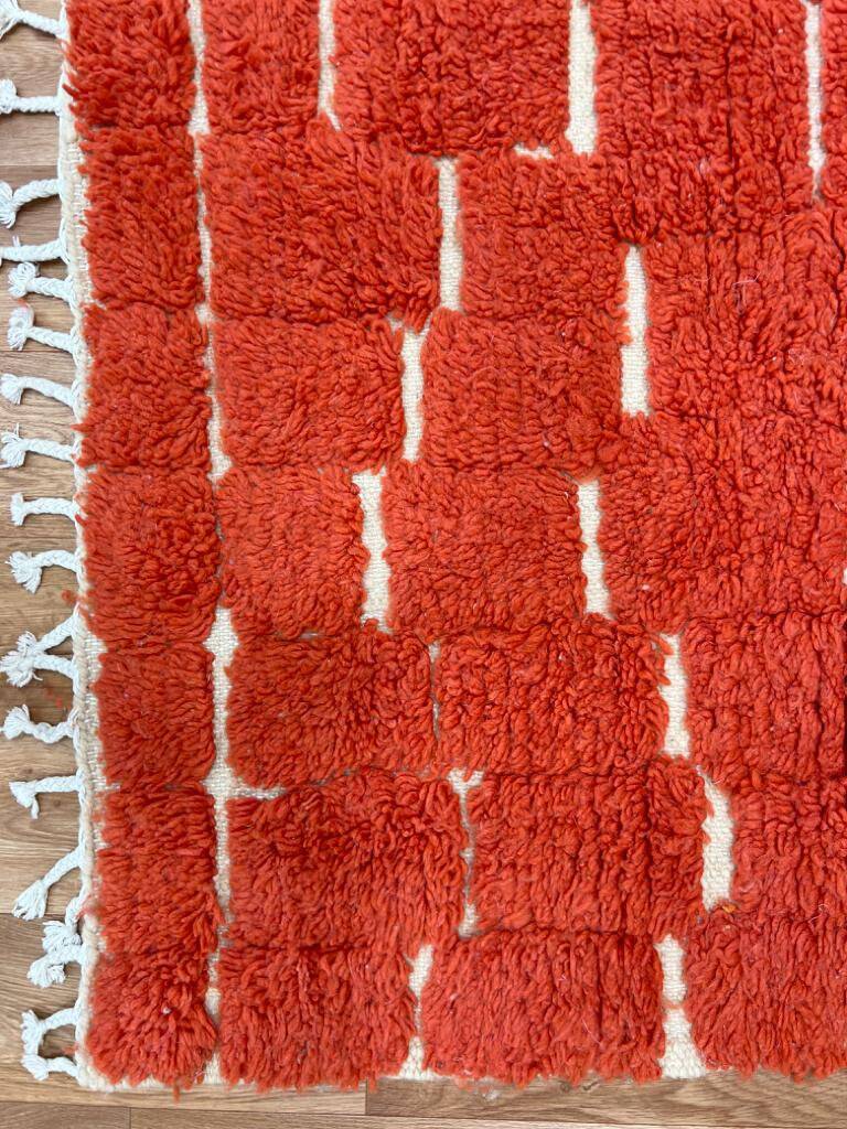 Large handmade Berber rug 3 x 2 m