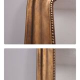 Large antique Louis Philippe gilded mirror