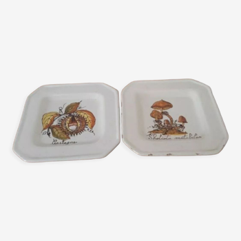 Set of 2 plates