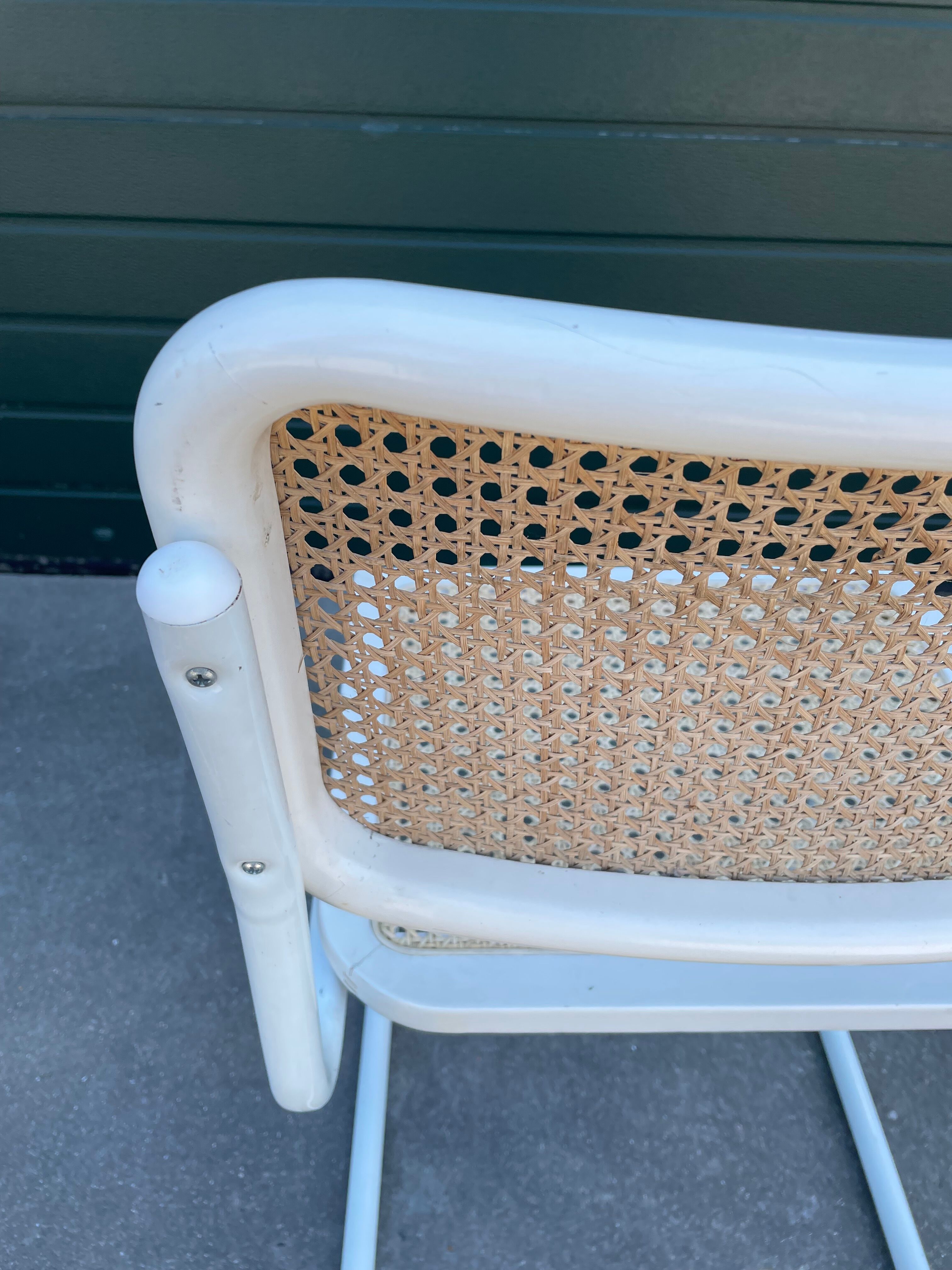 Cesca design chair b32 model in white