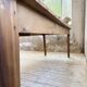 1950s pine farmhouse table 220cm