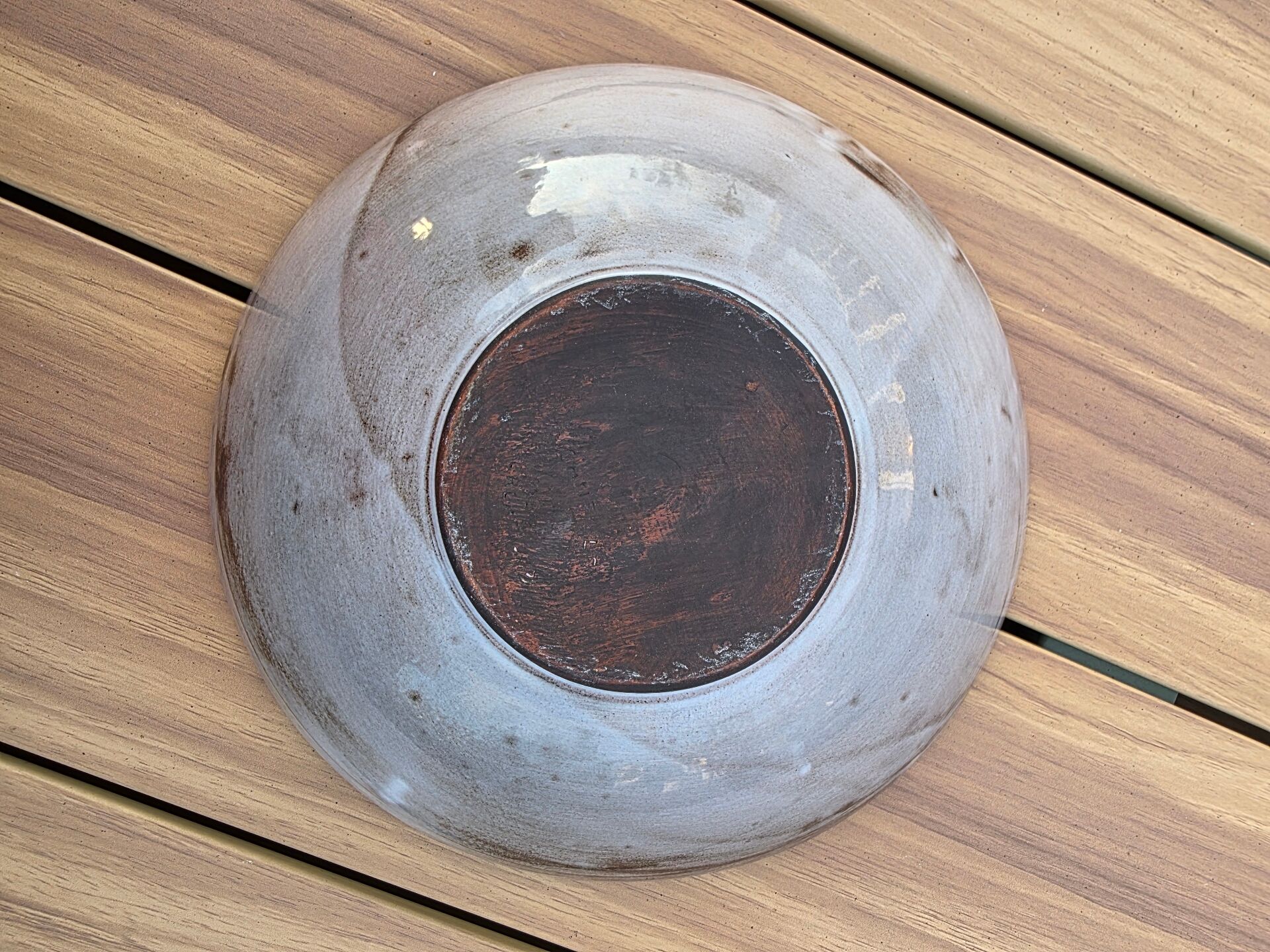Vintage ceramic deep dish Vallauris – Gérard Hoffman Workshop
