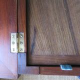 Table de toilette d'époque, fin XVIIIè en merisier massif, France vers 1770