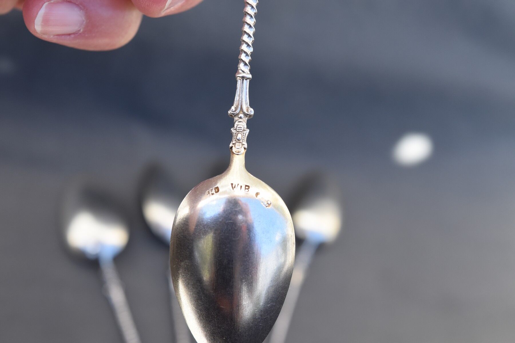 6 petites cuillères a café argent 800 w t b wilhelm binder germany