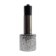 Suspension  chrome et verre